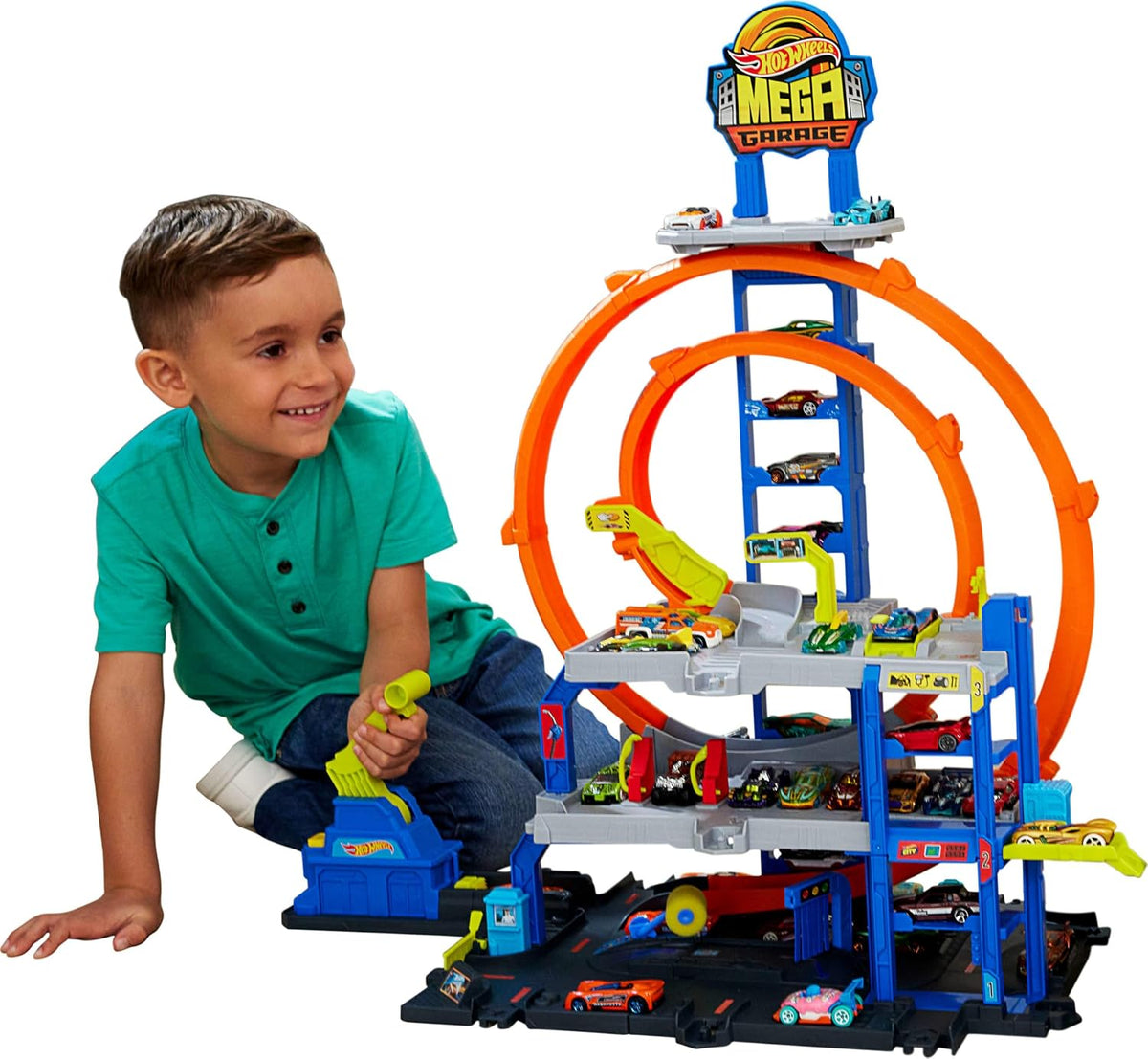 Mega Loop Garage Track Set