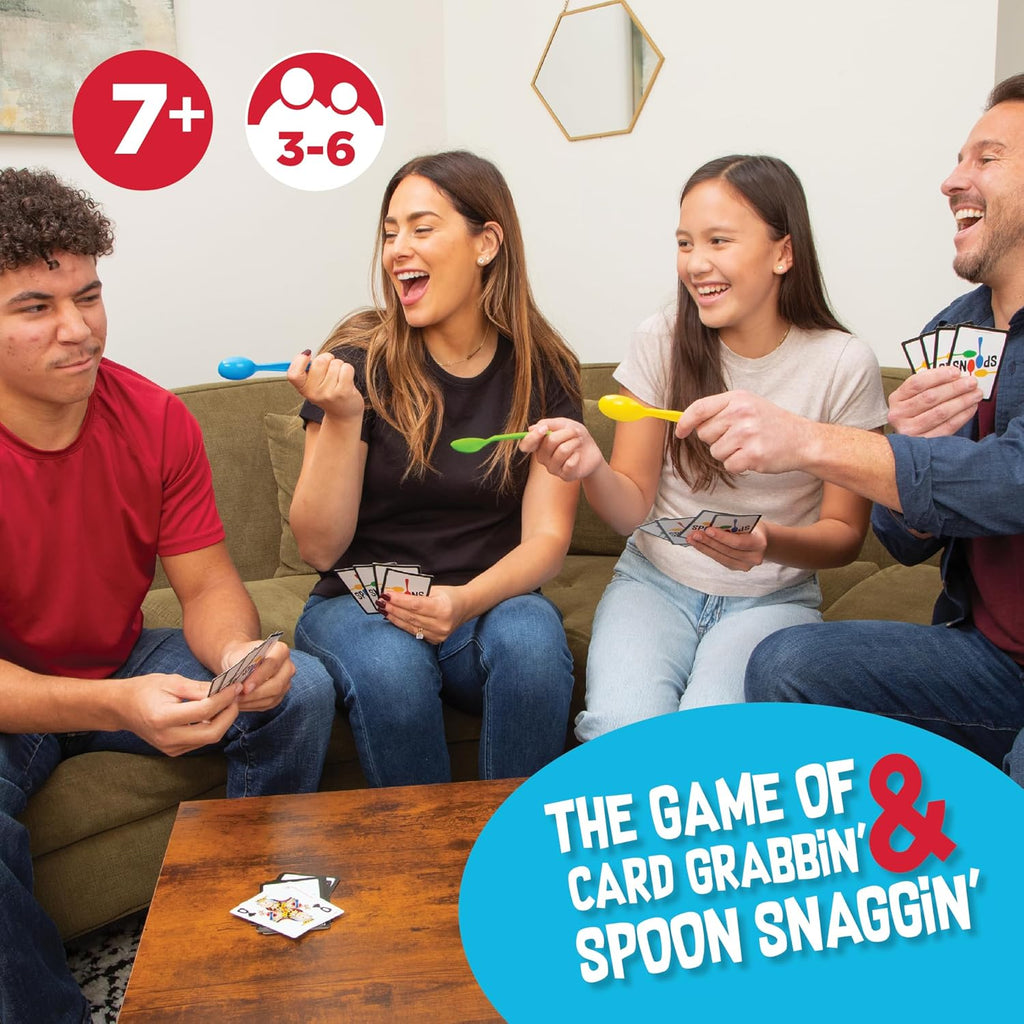 Spoons in a Case Card Game