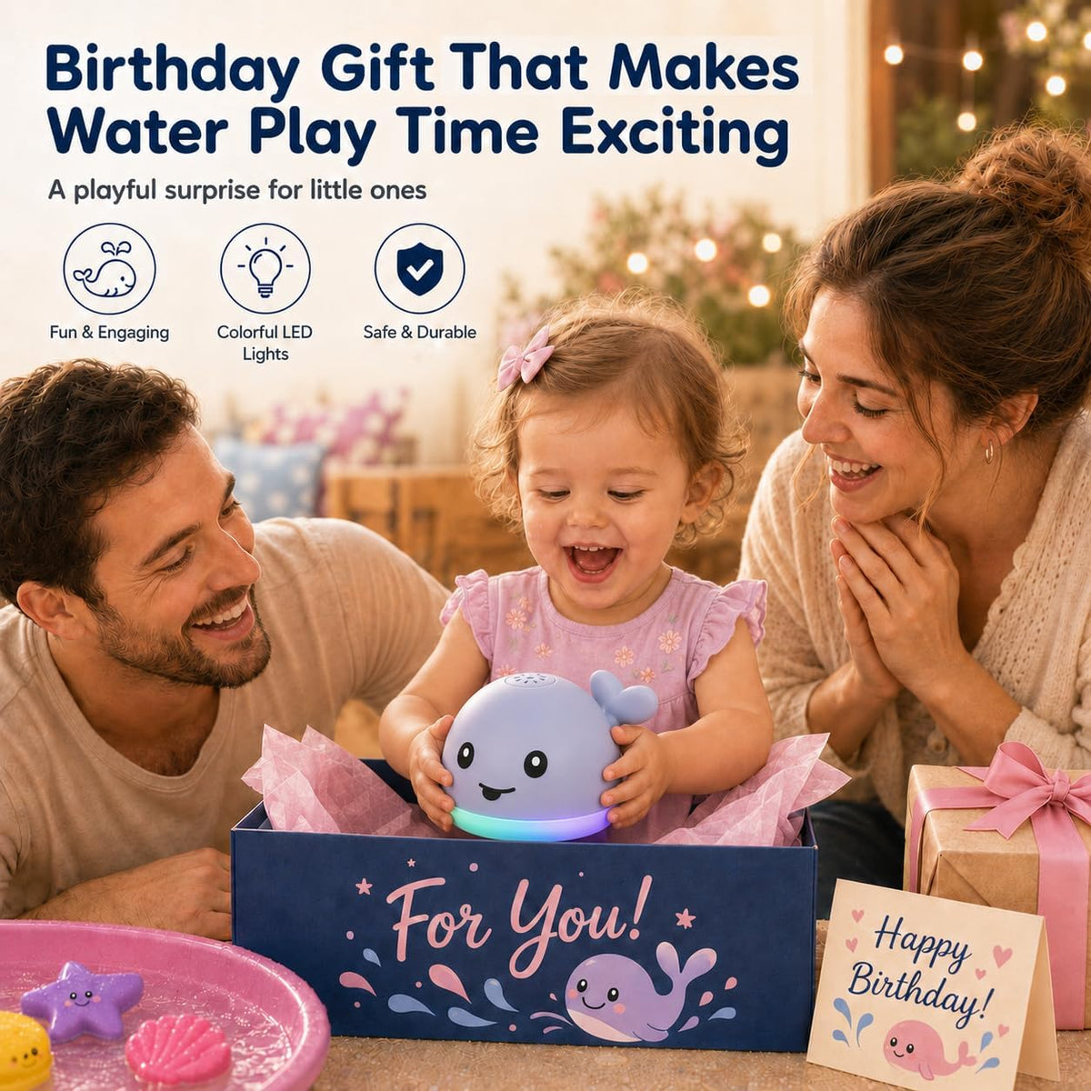 Light up Baby Bath Toys