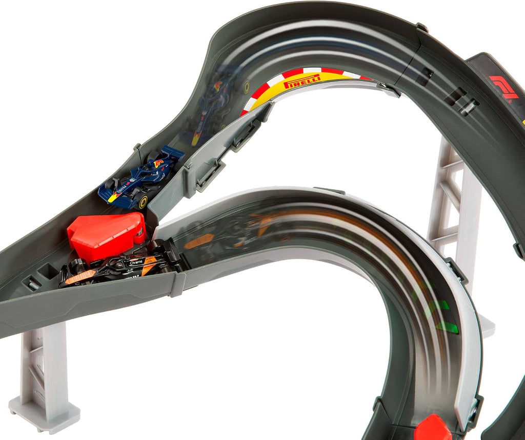 Sprint Race Circuit Track Set with 3 Cars