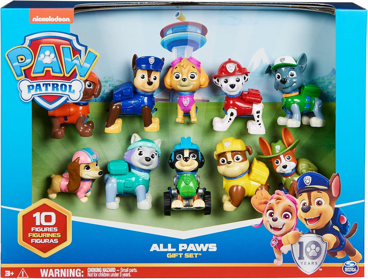 10Th Anniversary All Paws on Deck 10 Figure Pack