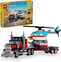 LEGO Creator 3 in 1 Flatbed Truck with Helicopter 31146