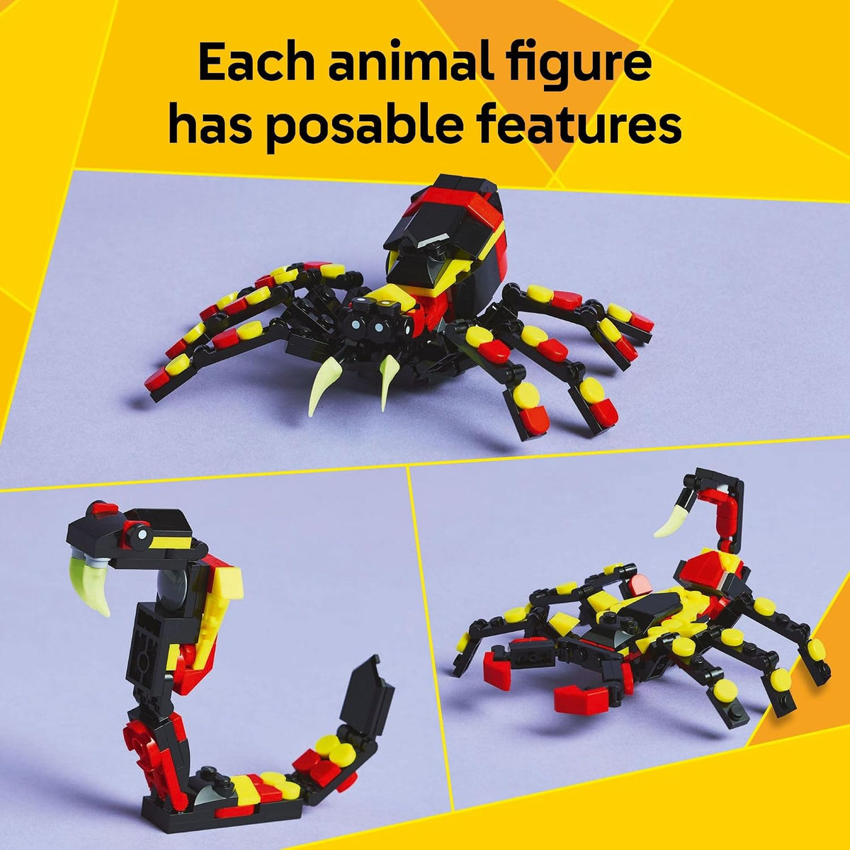LEGO Creator 3 in 1 Wild Animals Surprising Spider 31159