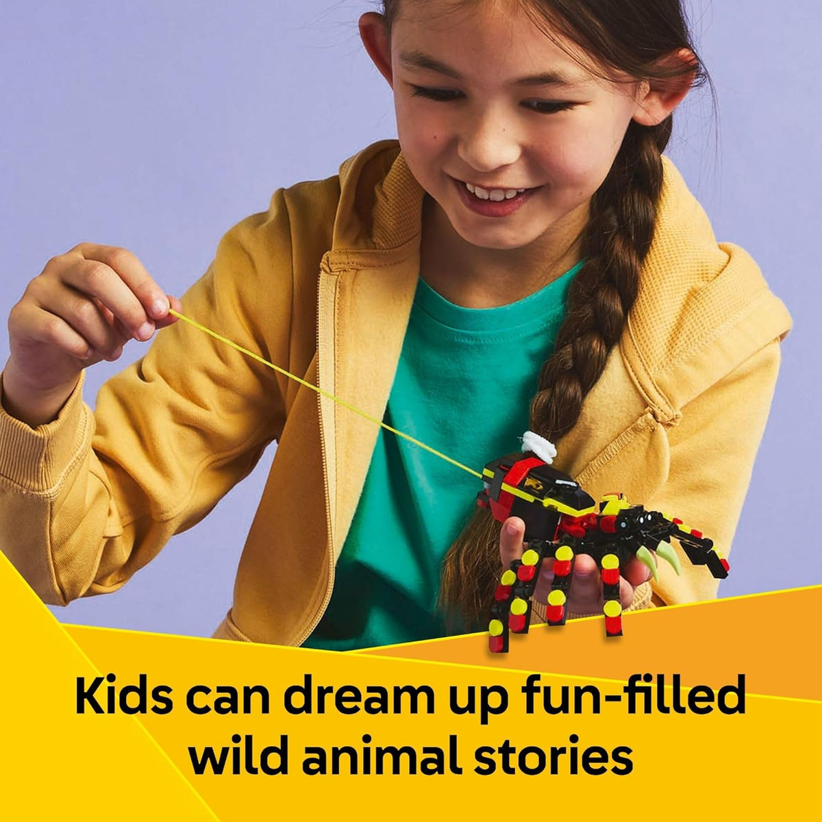 LEGO Creator 3 in 1 Wild Animals Surprising Spider 31159