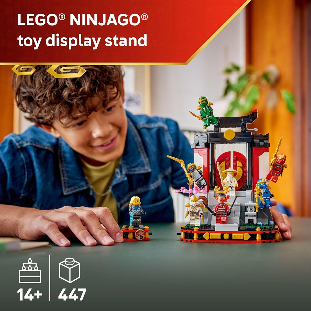 LEGO NINJAGO Ninja Character Display 15Th Anniversary 71866