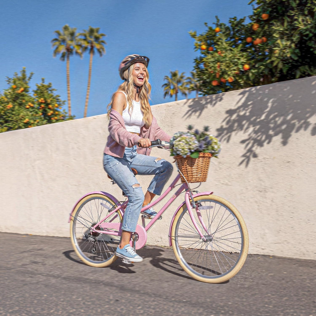 20 24 26 Inch Beach Cruiser Bike for Girls