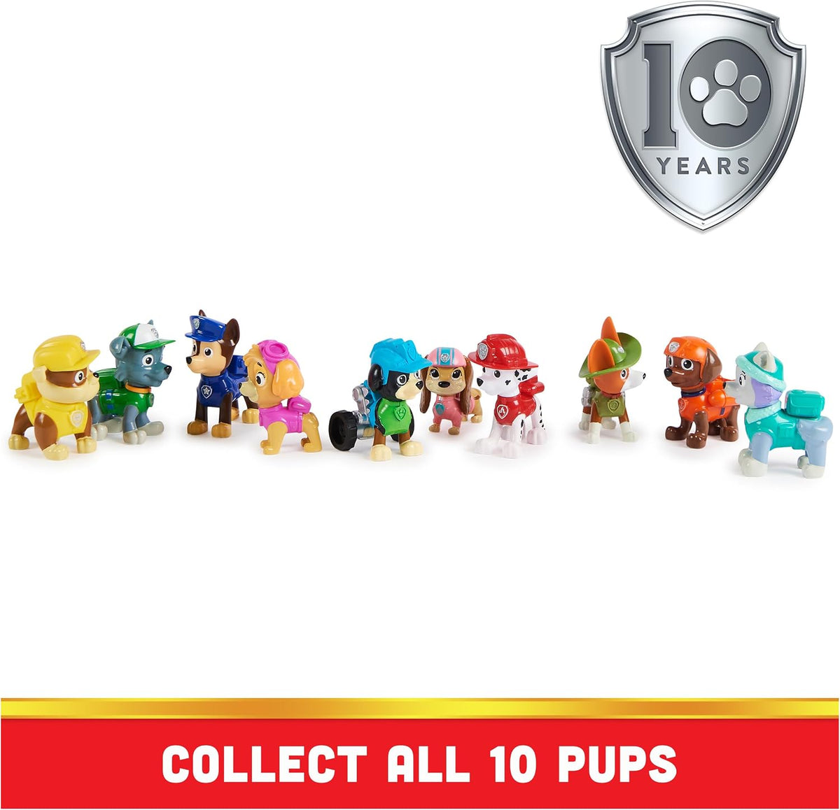 10Th Anniversary All Paws on Deck 10 Figure Pack