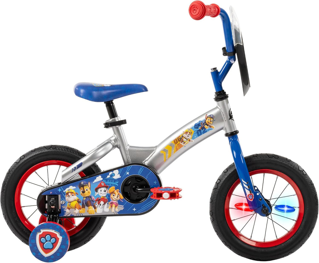 Huffy PAW Patrol Kids Bike with LED Spoke Lights