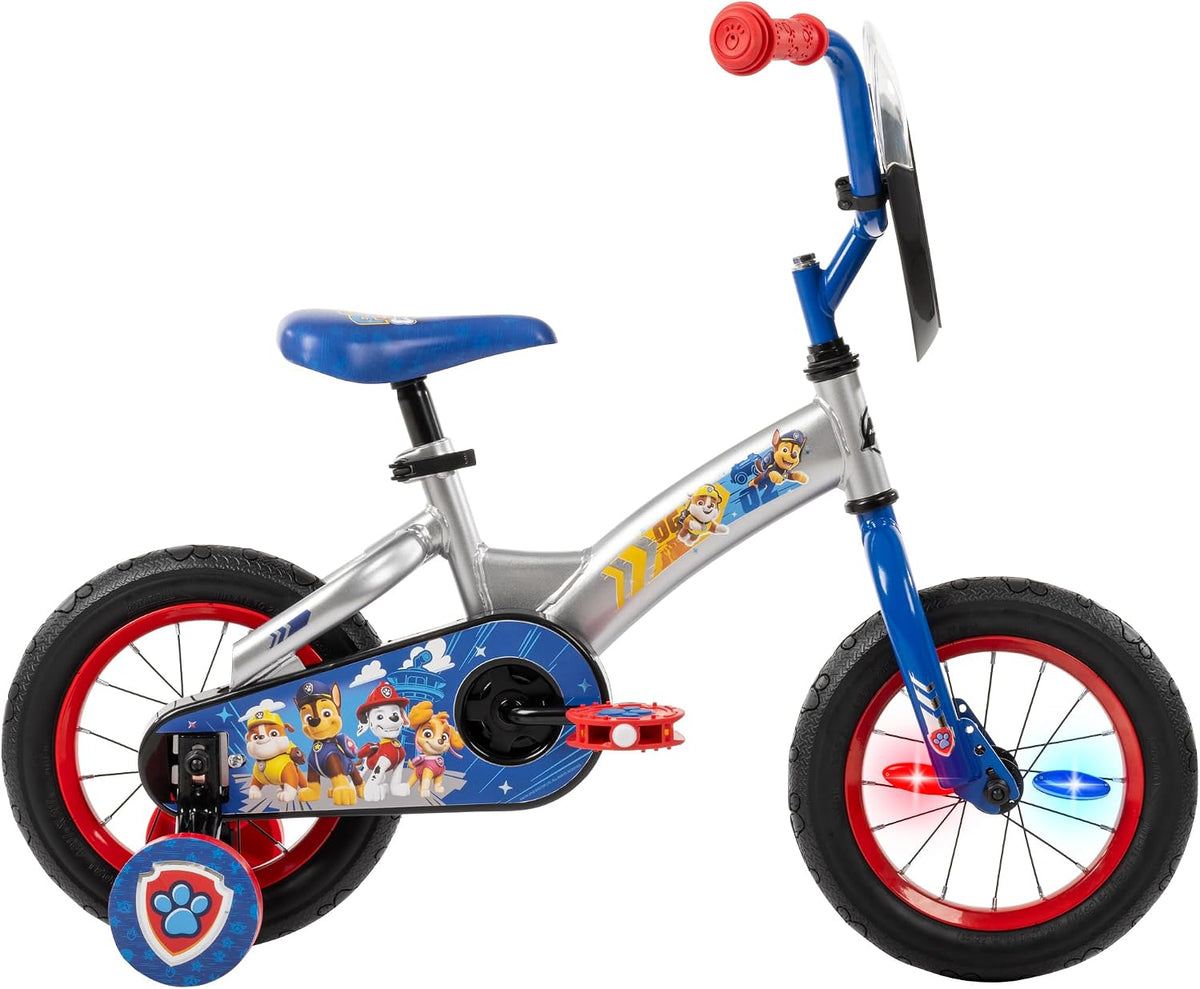 Huffy PAW Patrol Kids Bike with LED Spoke Lights