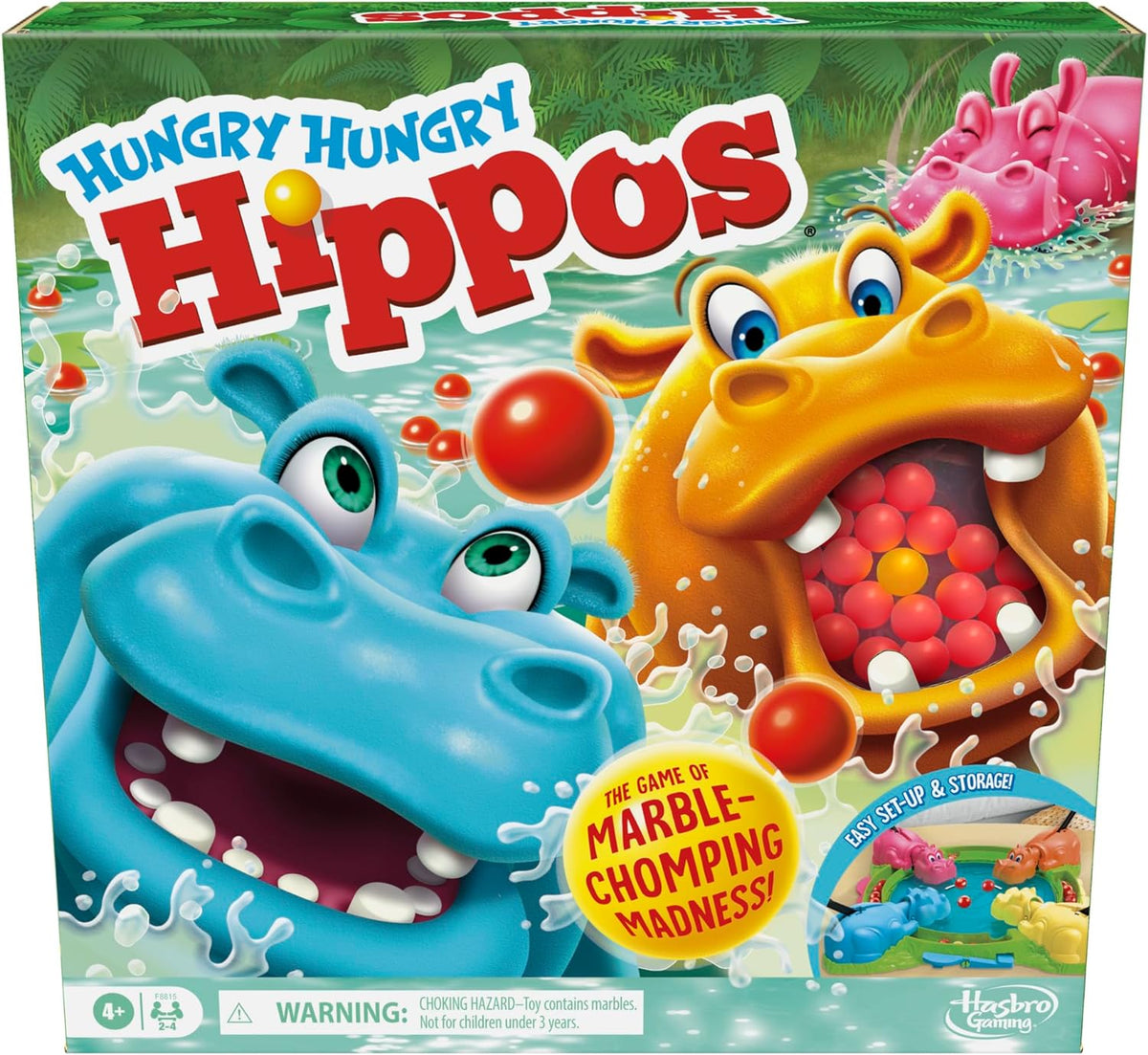 Hasbro Hungry Hungry Hippos
