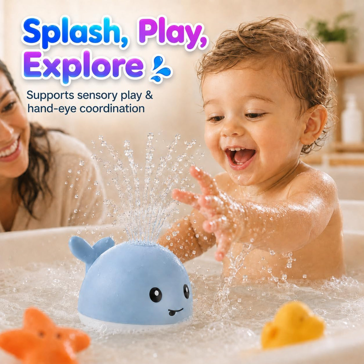 Light up Baby Bath Toys