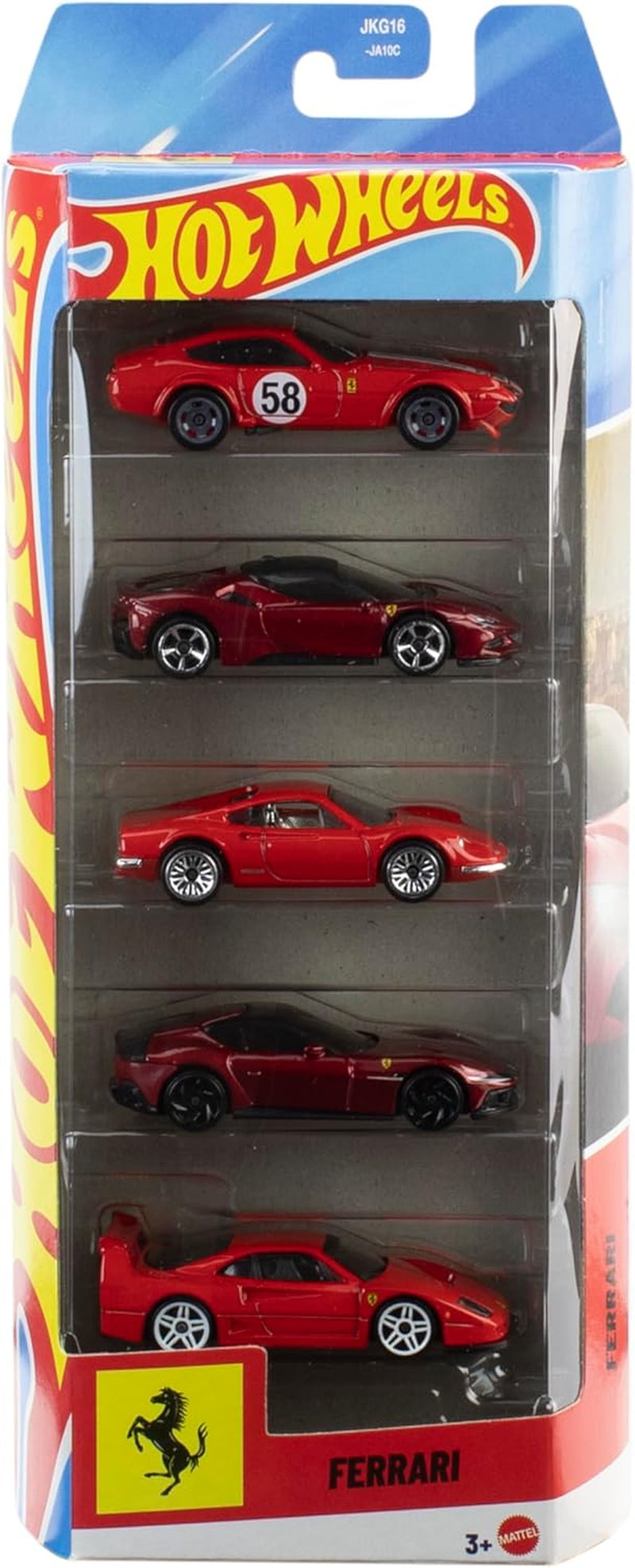 5-Pack of Ferrari 1:64 Cars