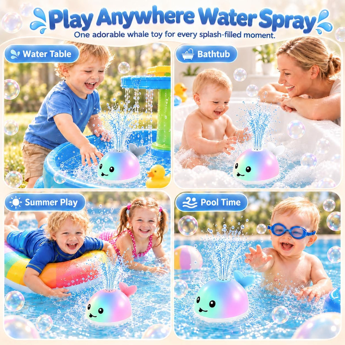 Light up Baby Bath Toys