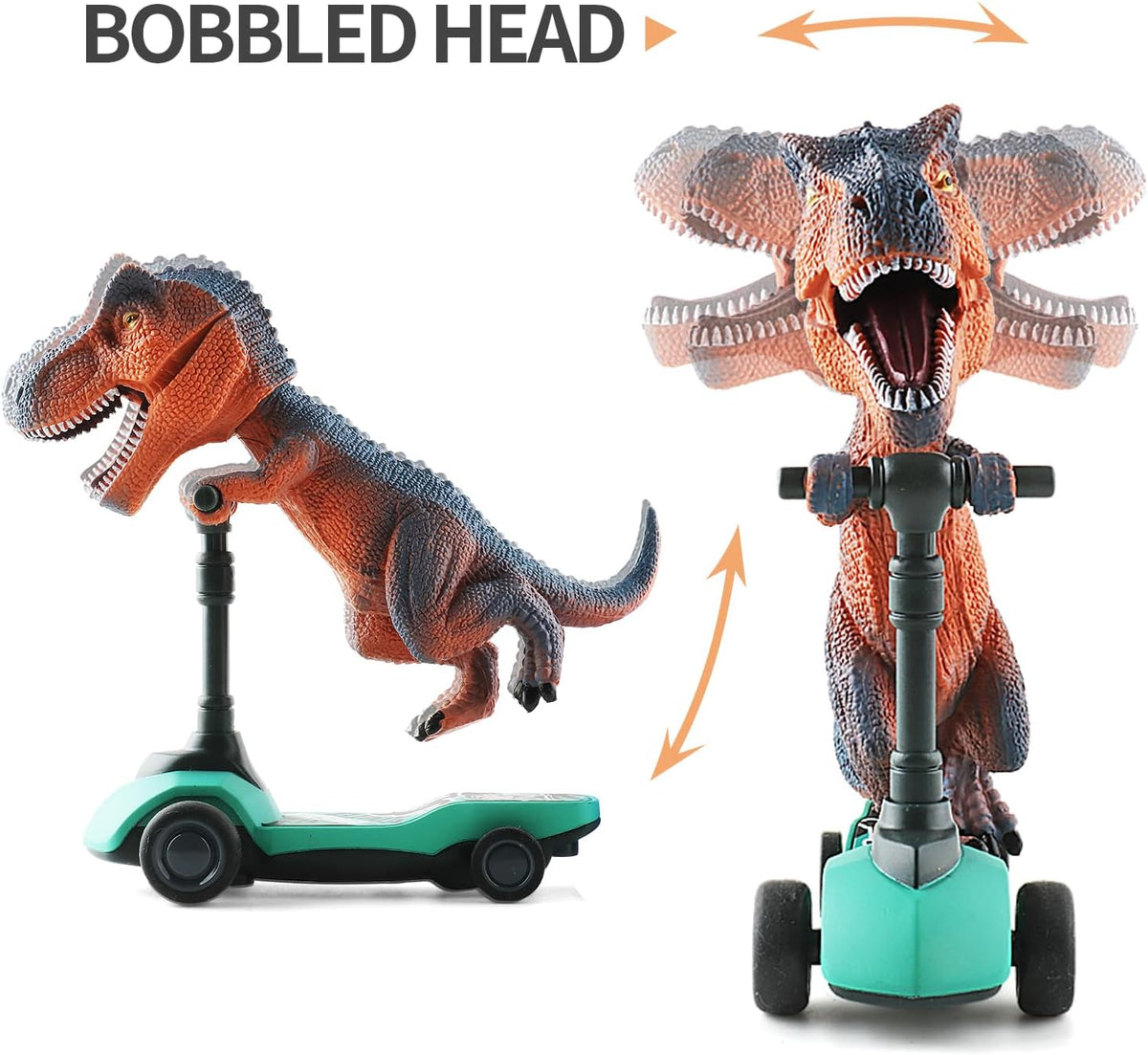 Dinosaur Scooter Pull Back Cars