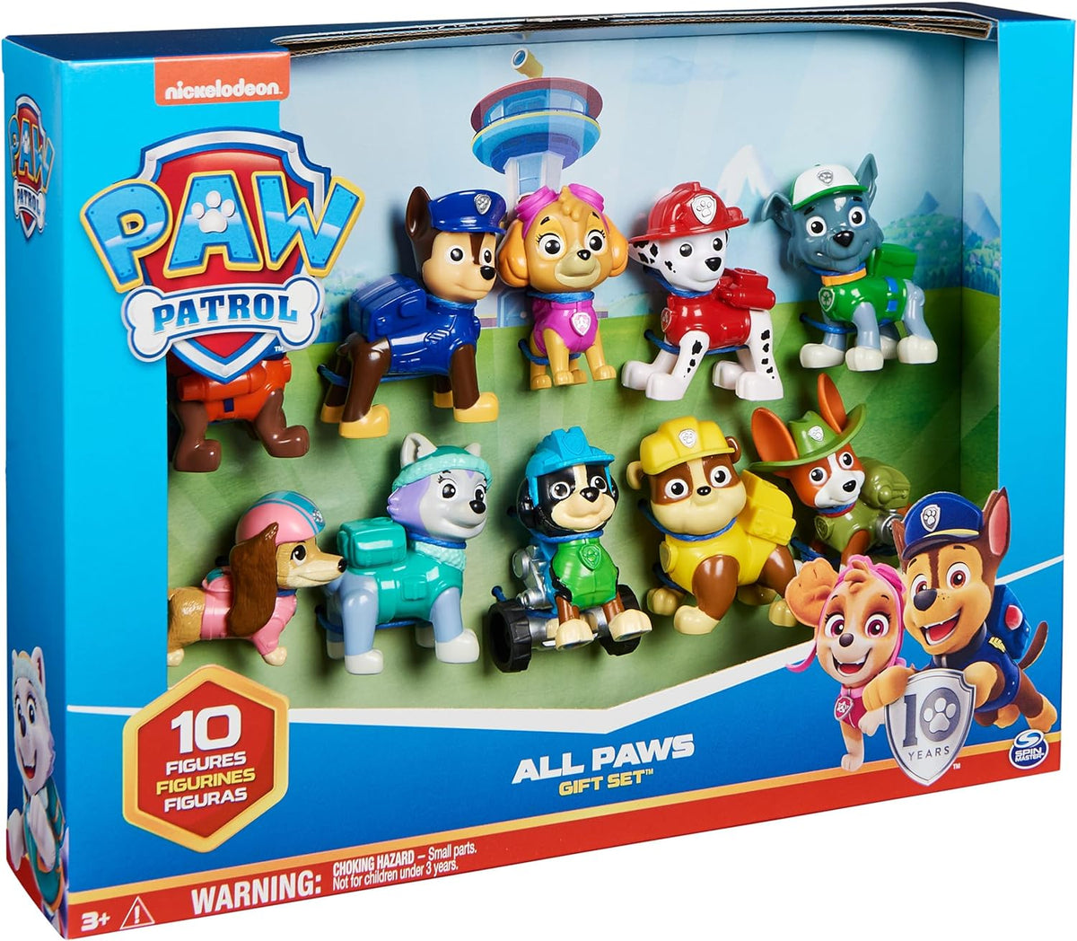 10Th Anniversary All Paws on Deck 10 Figure Pack