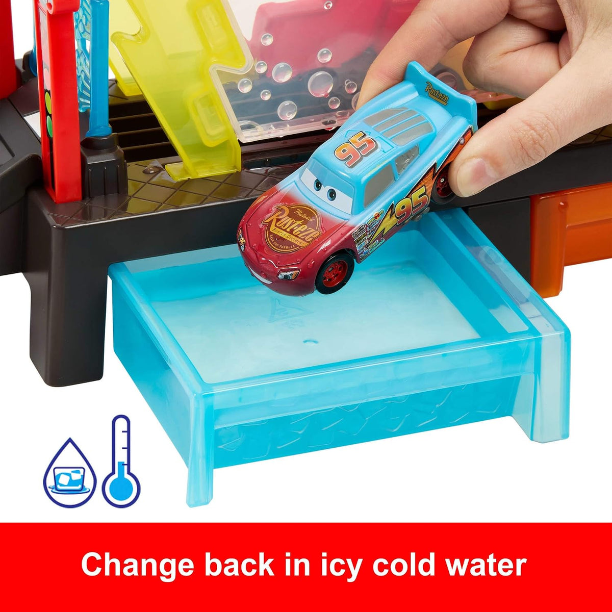 Disney Pixar Cars Color Changers Car Wash Playset