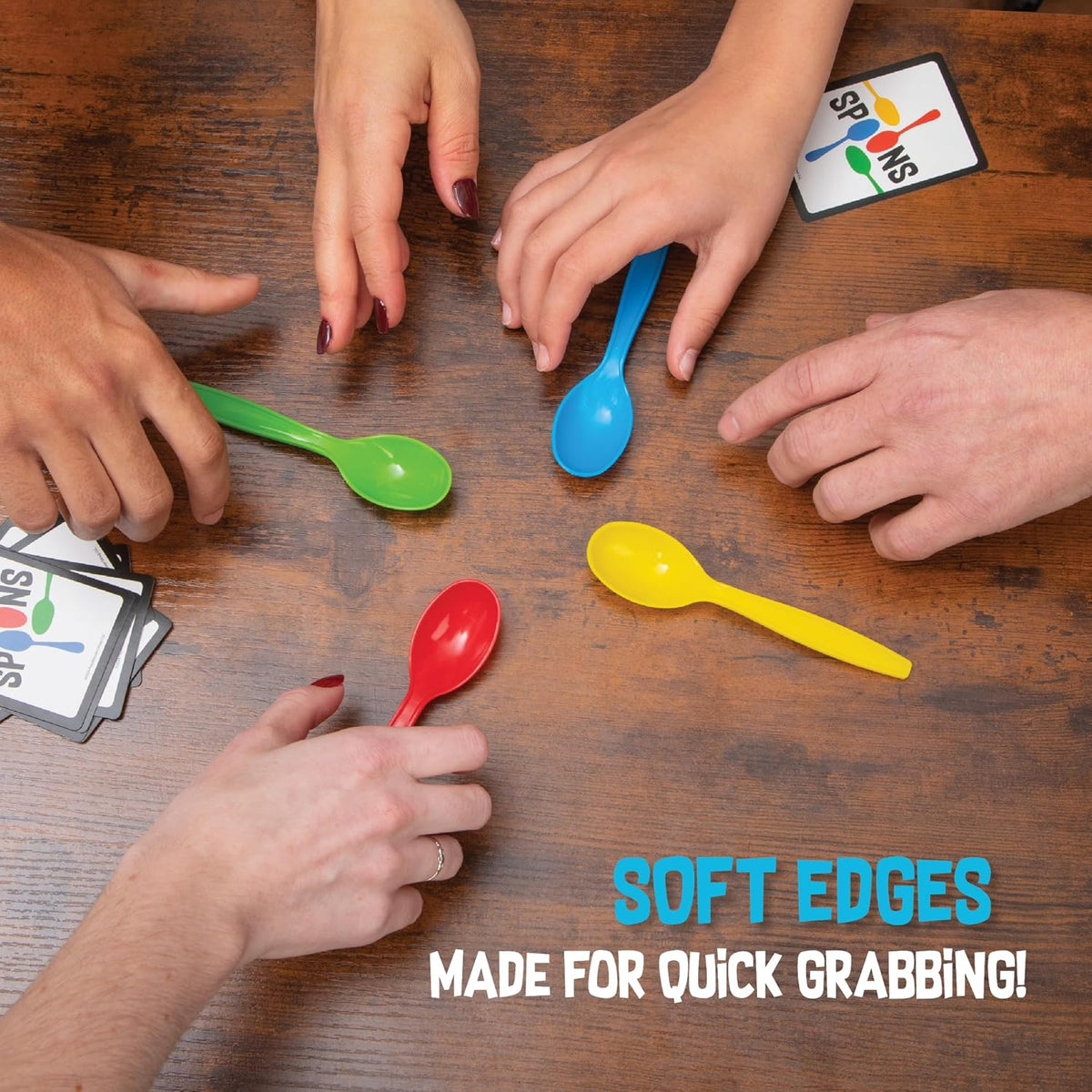 Spoons in a Case Card Game