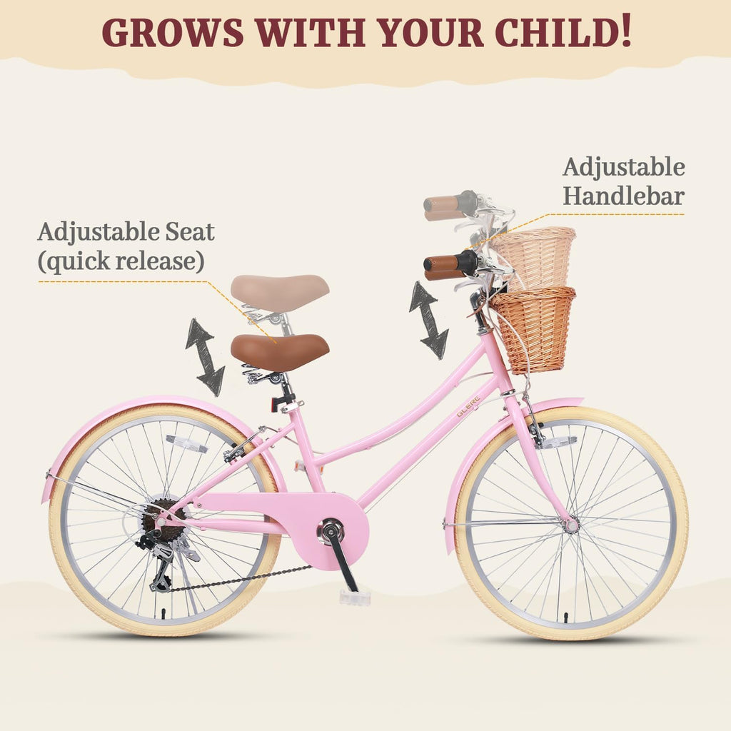 20 24 26 Inch Beach Cruiser Bike for Girls