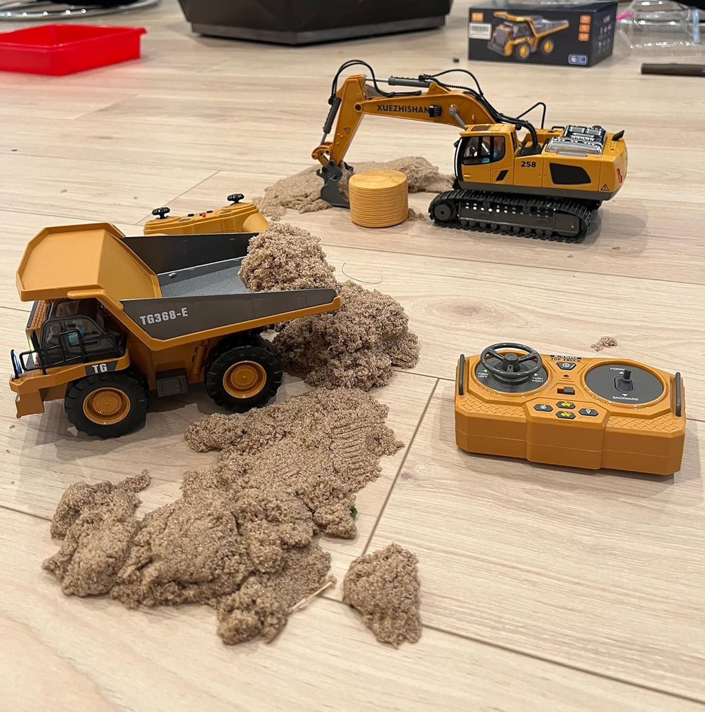 11-Channel Remote Control Excavator