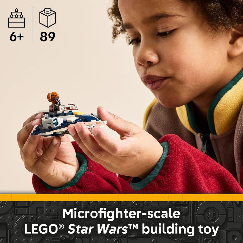 LEGO Star Wars Plo Koon'S Jedi Starfighter Microfighter 75400