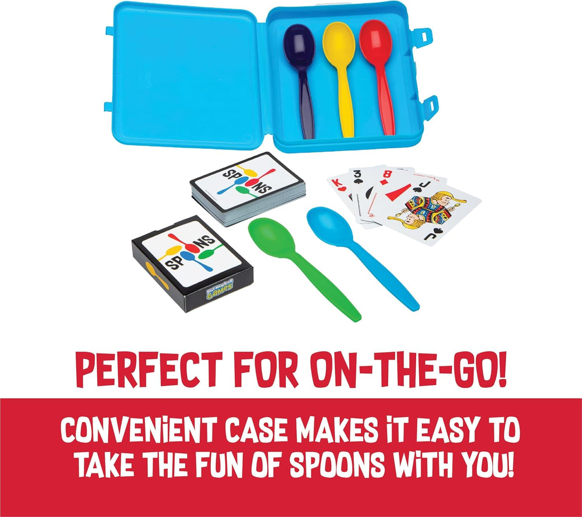 Spoons in a Case Card Game