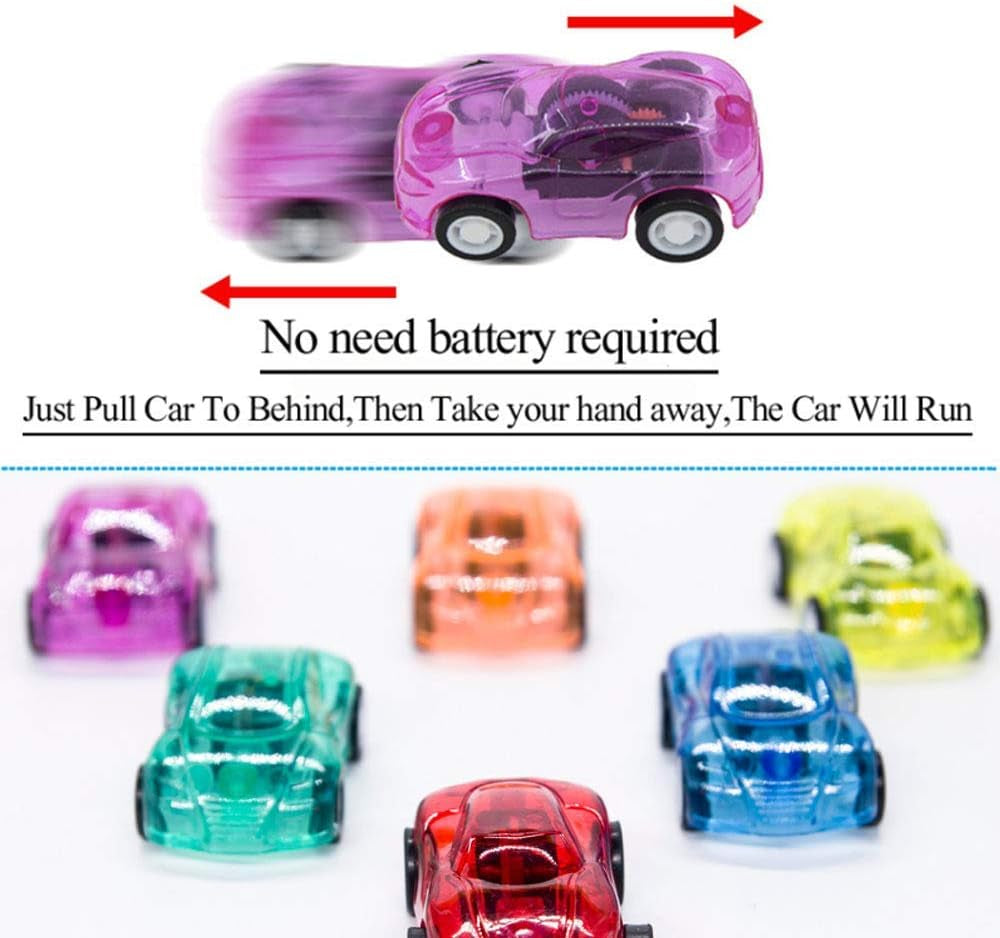 36 Pack Pull Back Race Cars