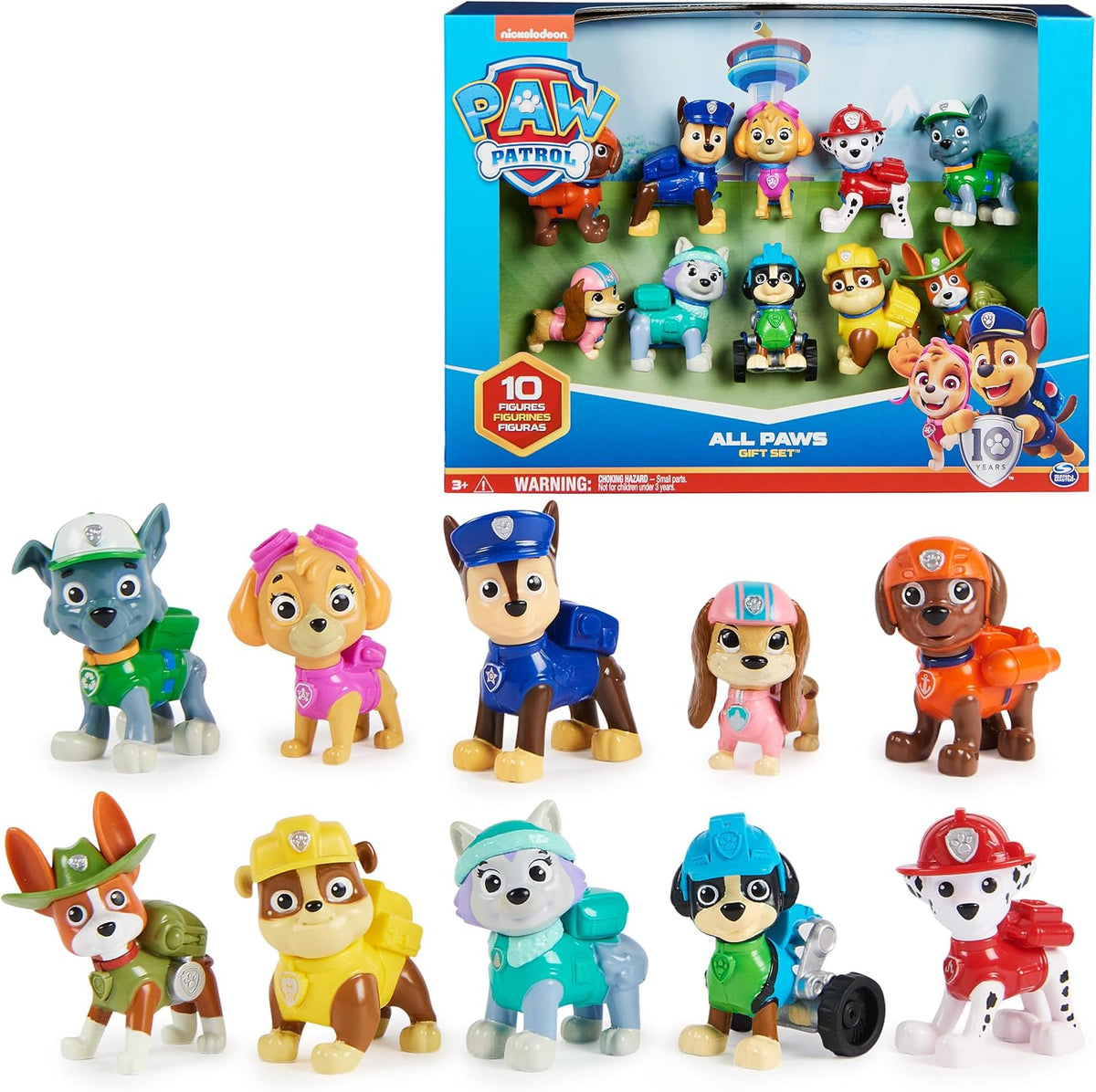 10Th Anniversary All Paws on Deck 10 Figure Pack