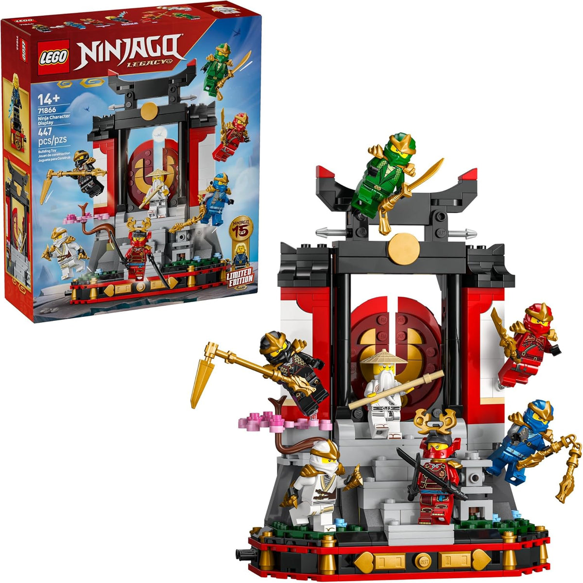 LEGO NINJAGO Ninja Character Display 15Th Anniversary 71866
