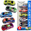 Die-Cast Pull Back Race Cars