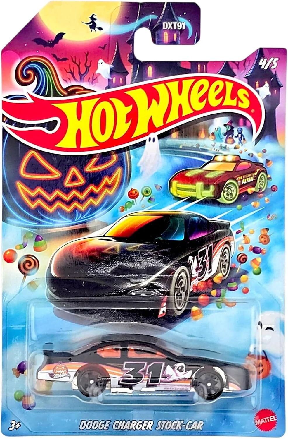 Halloween Die-Cast Cars, Set of 5